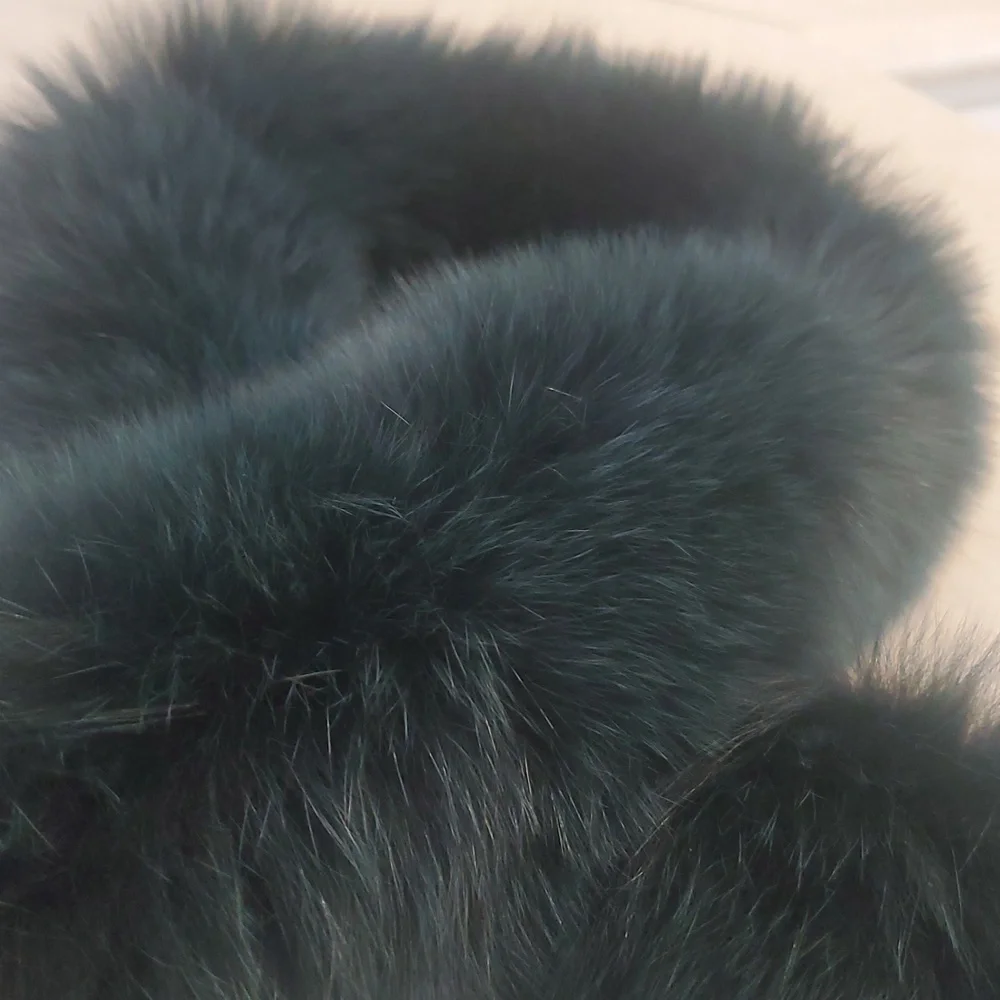 Real Fox Fur Scarf Collar - Picture 3 of 11